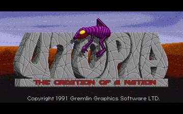 Utopia - The Creation of a Nation_Disk1 screen shot title